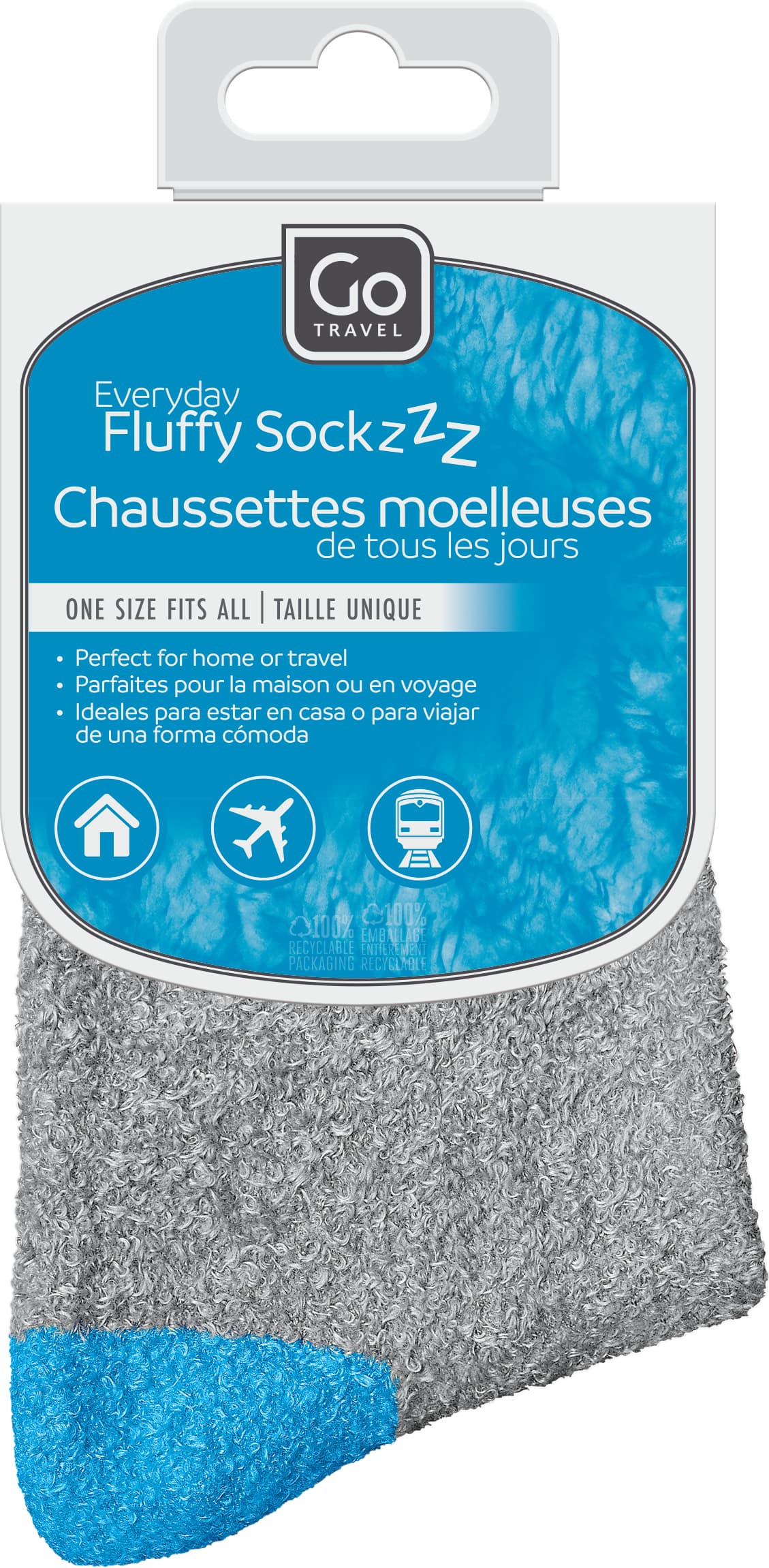 Everyday Fluffy Sockzzz (Blue)