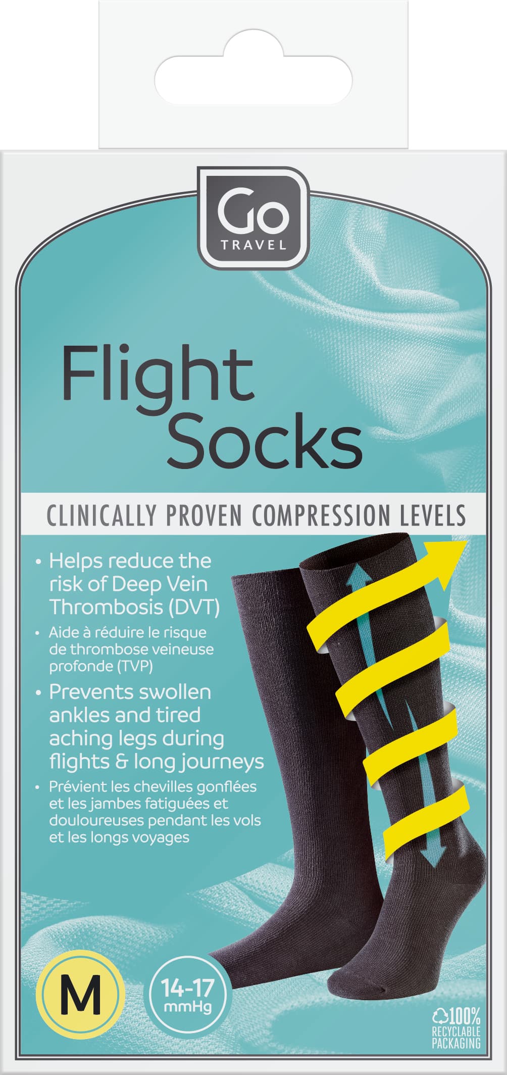 Flight Socks M (Black)