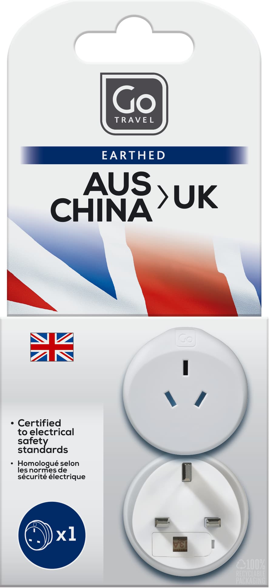 AUS/China-UK Adaptor