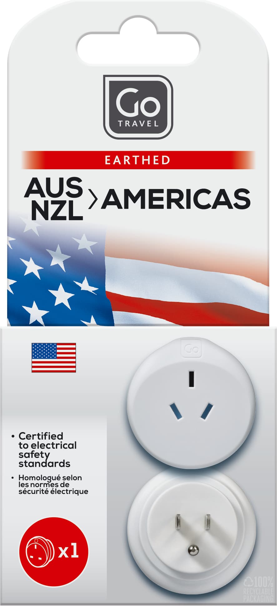 AUS/NZL-USA Adaptor