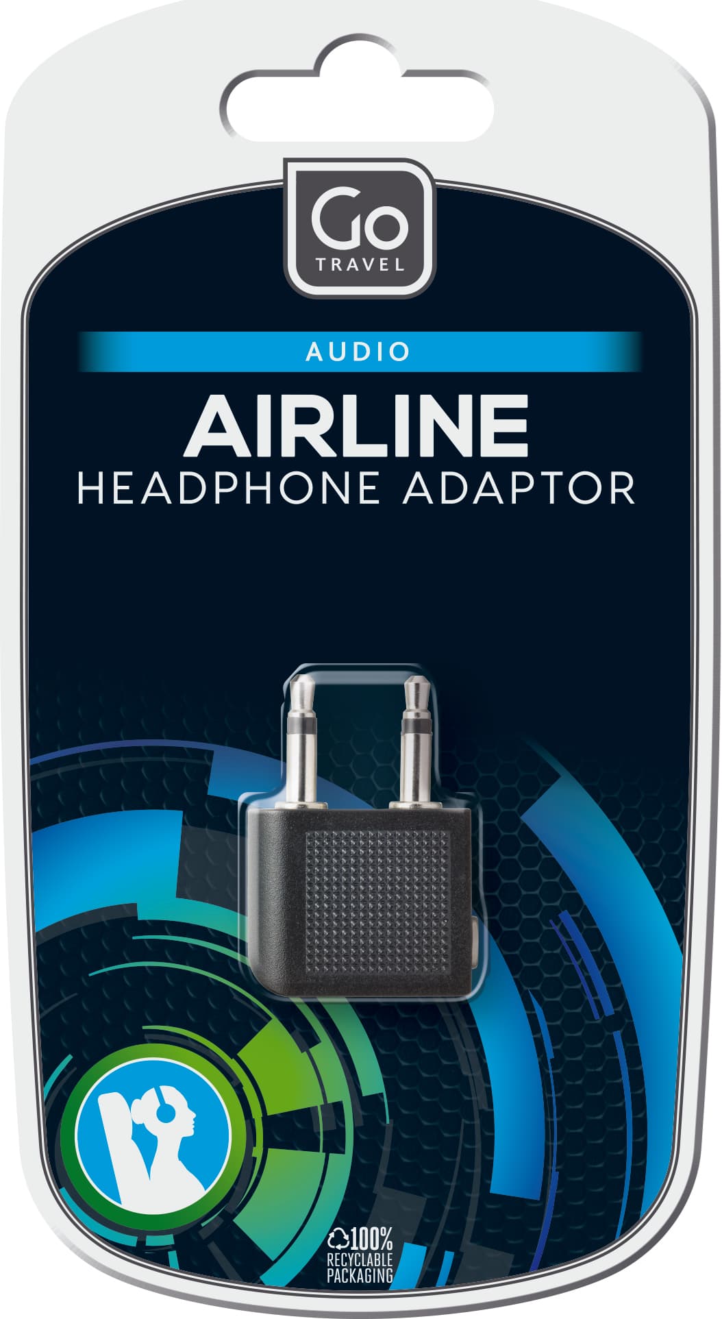 Airline Headphone Adaptor