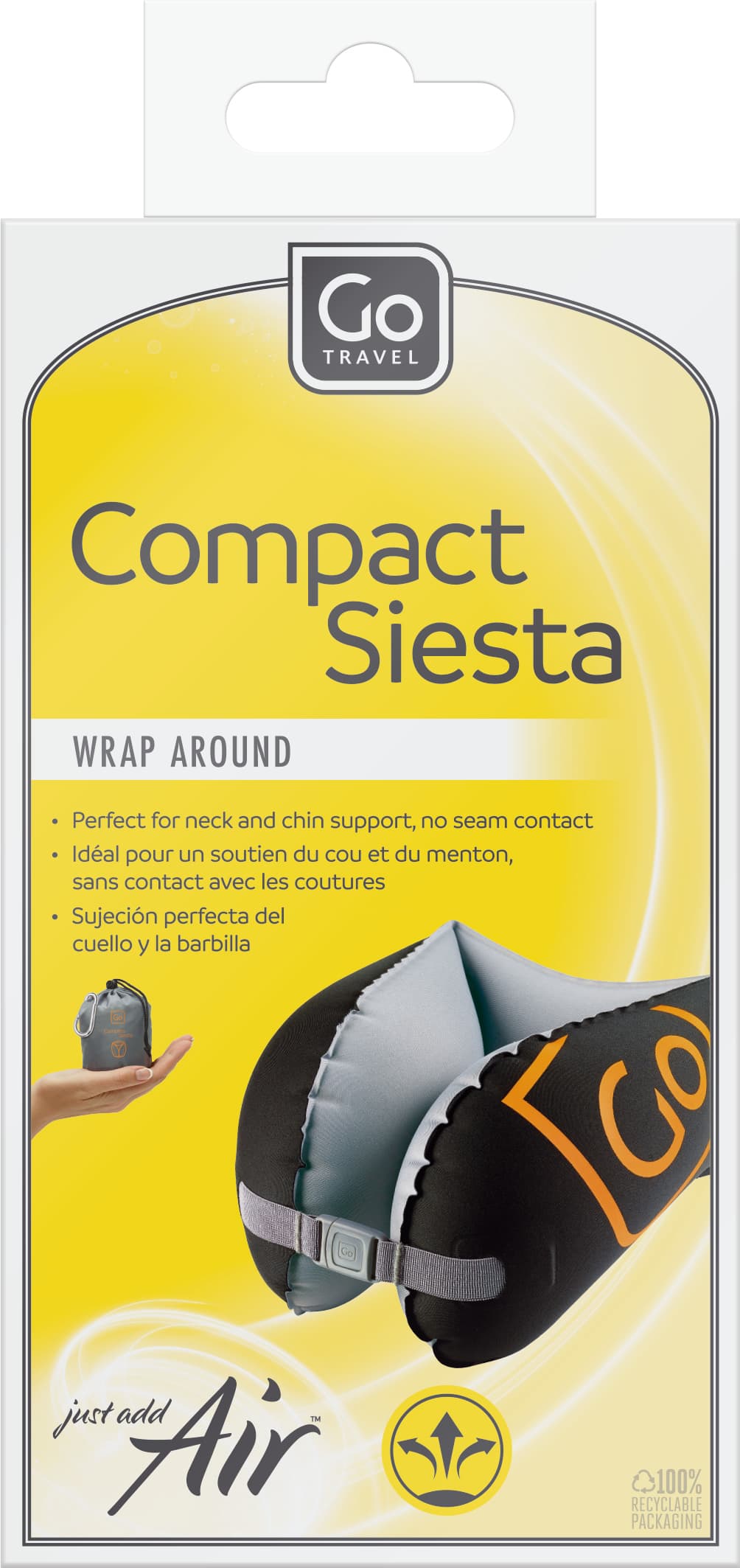 Compact Siesta (Black) packaging