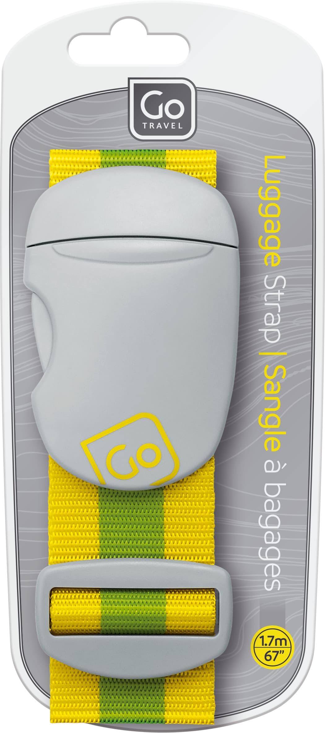 Luggage Strap (Yellow/Green)