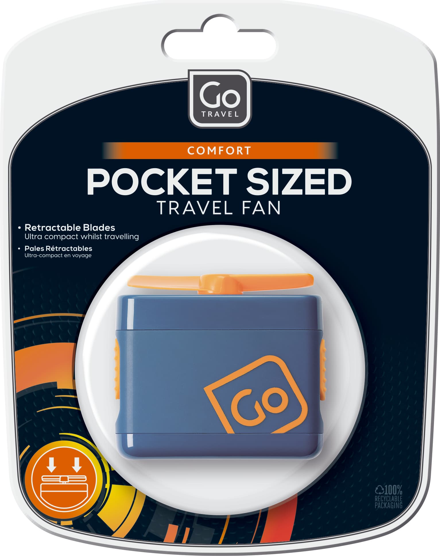 Pocket Sized Travel Fan