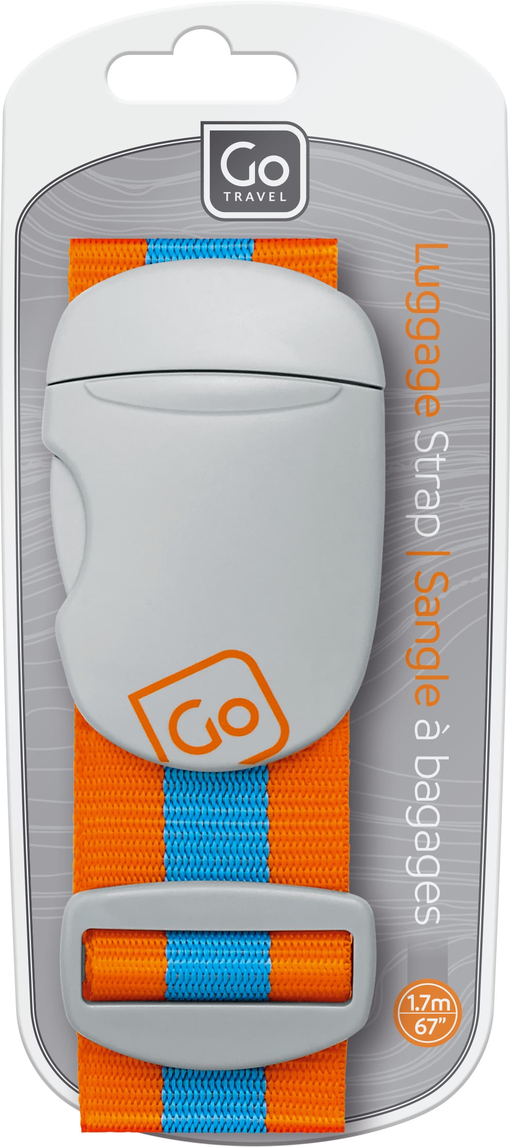 Luggage Strap (Blue/Orange)