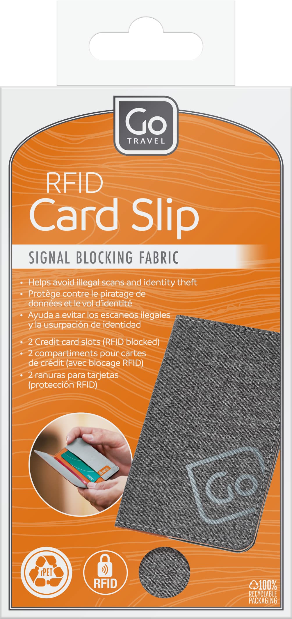 RFID Card Slip (Grey)