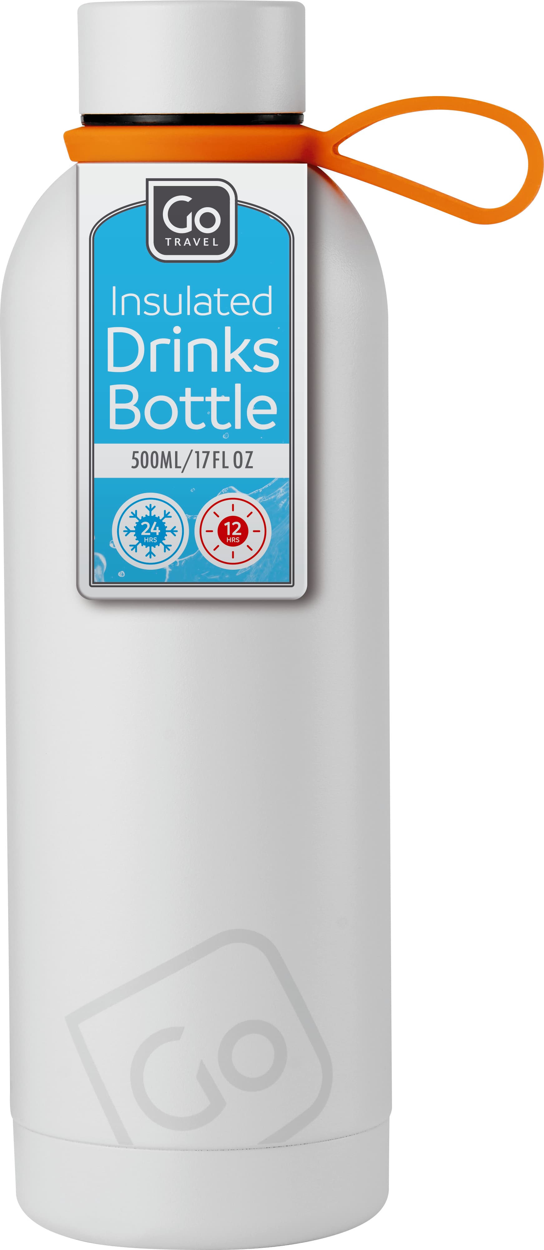 Insulated Drinks Bottle (Orange)