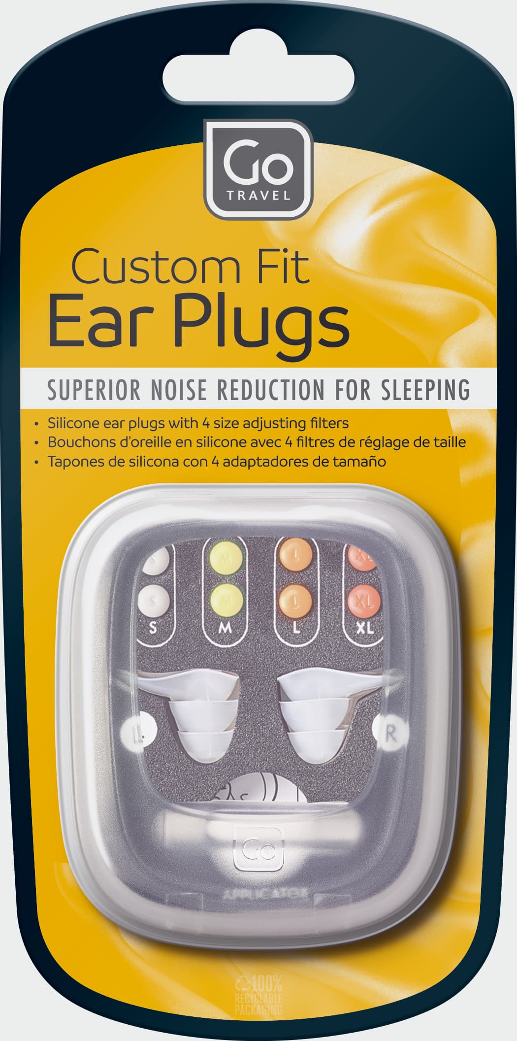Custom Fit Ear Plugs packaging