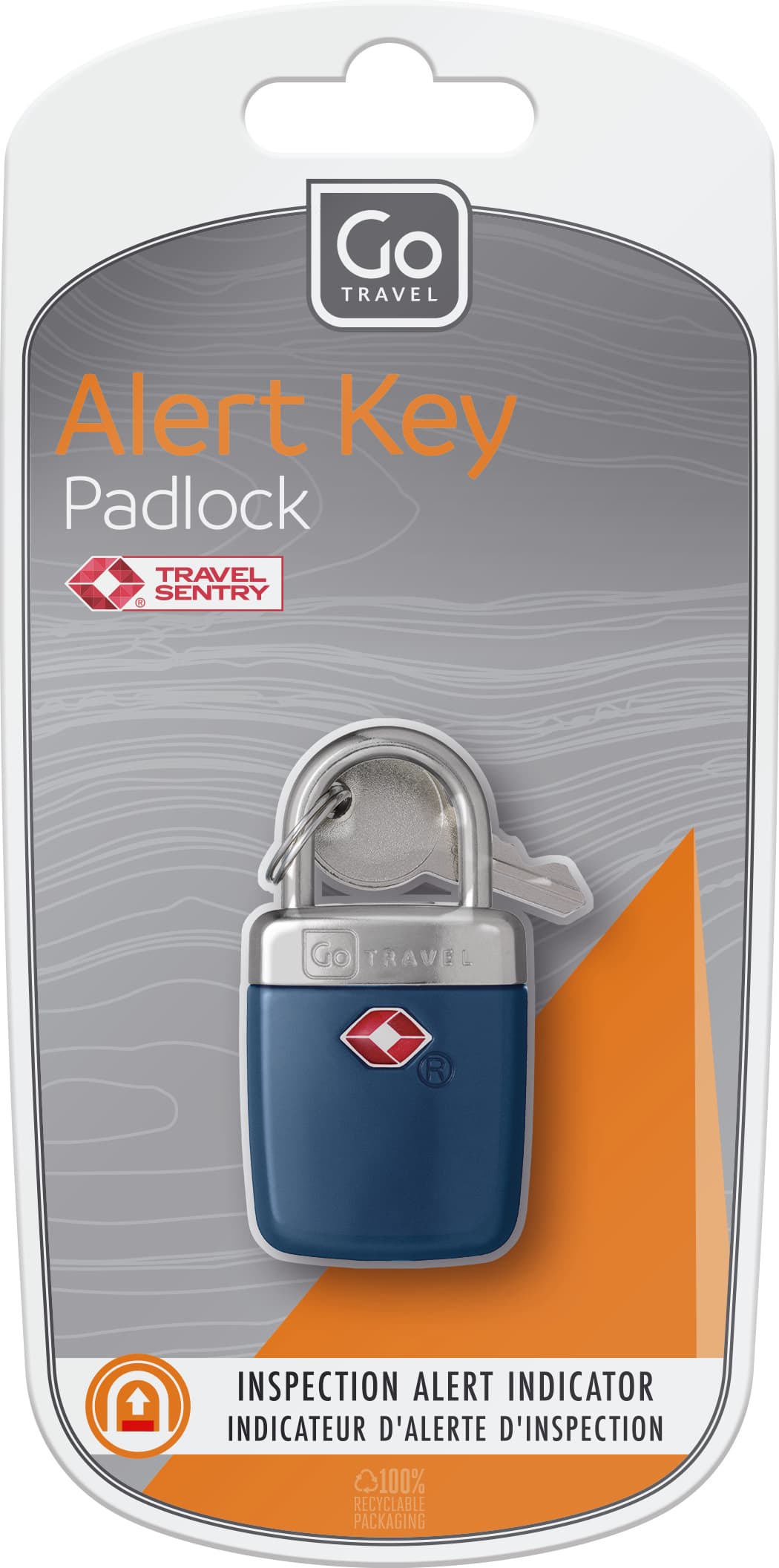 Alert Key Padlock TSA