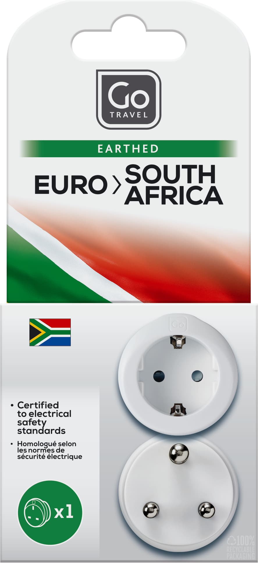 EU-SA Adaptor packaging