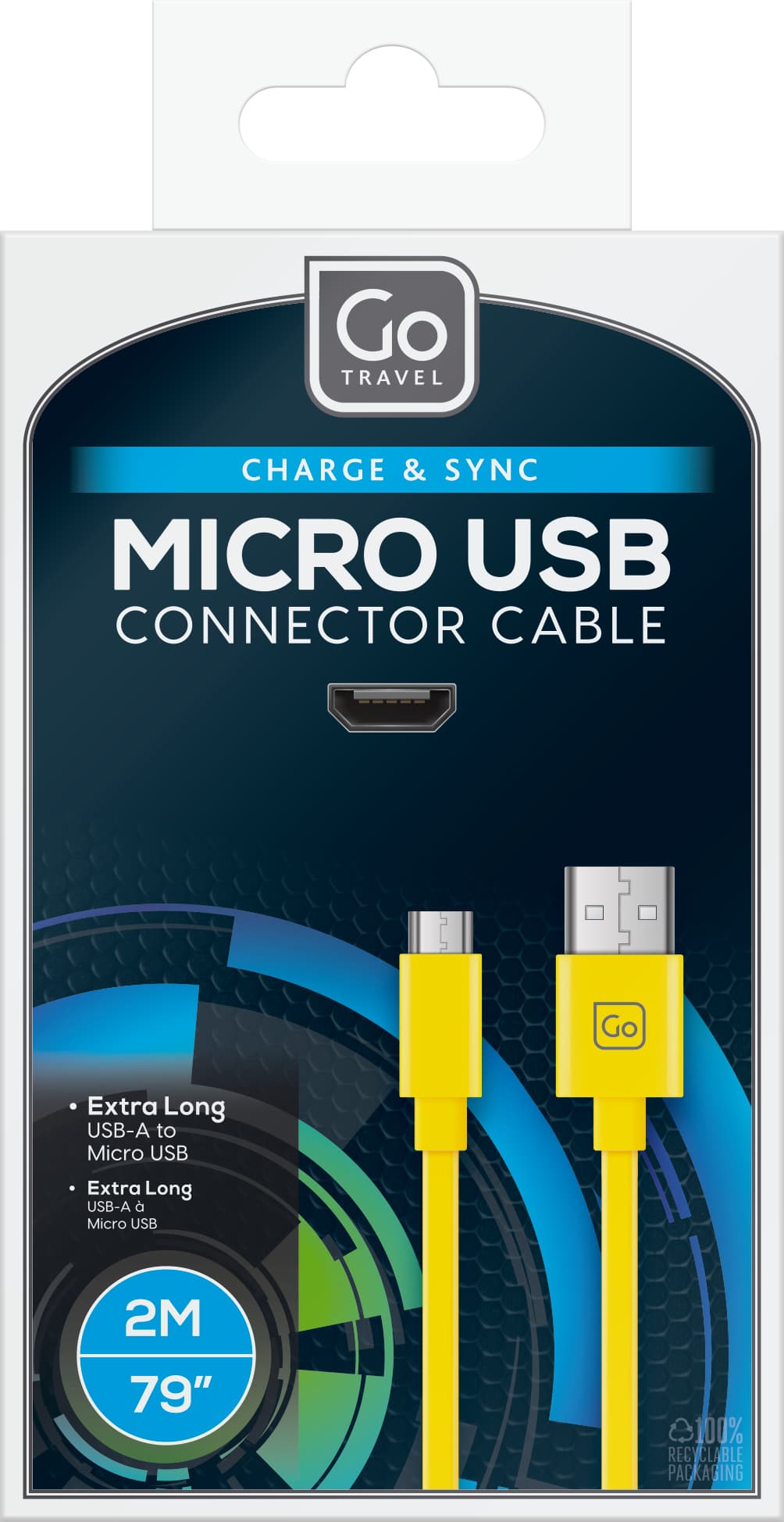 Micro USB Connector Cable (2M)