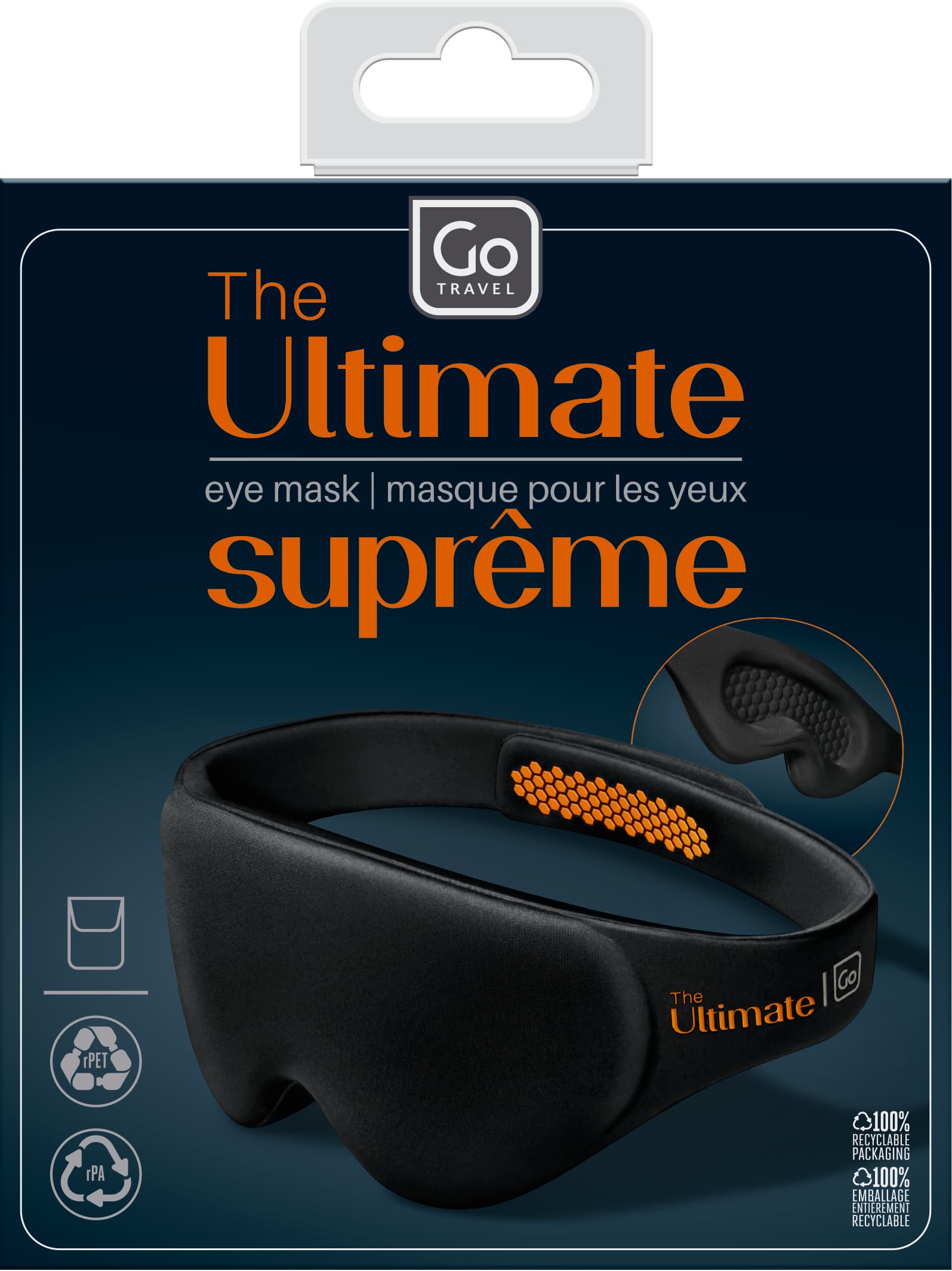 The Ultimate Eye Mask (Black) packaging