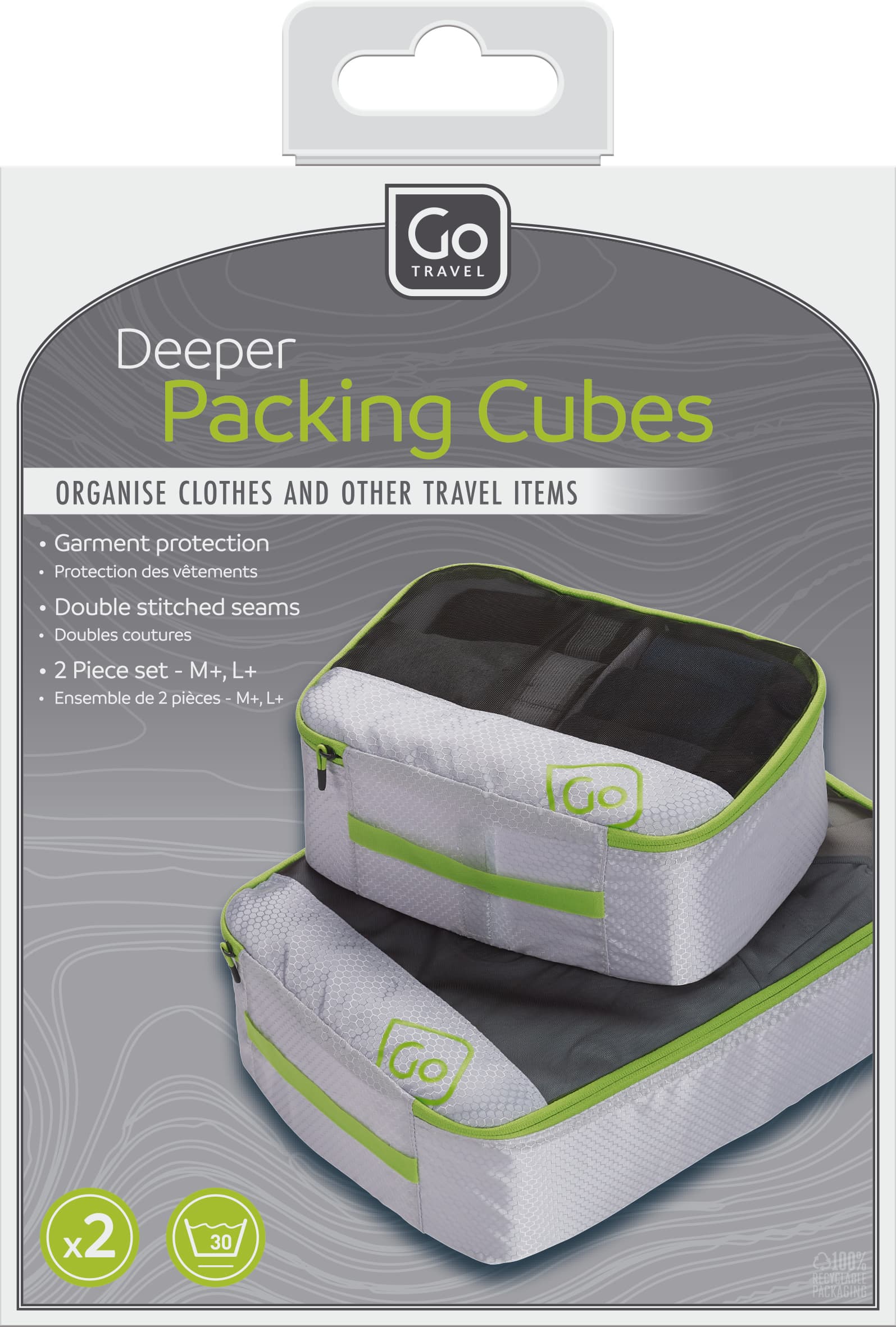 Deeper Packing Cubes (Green)