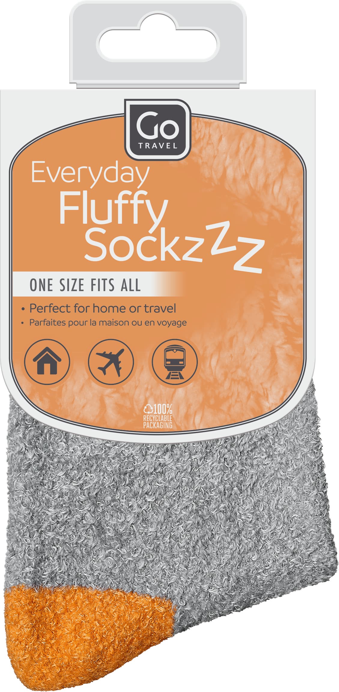 Everyday Fluffy Sockzzz (Orange)