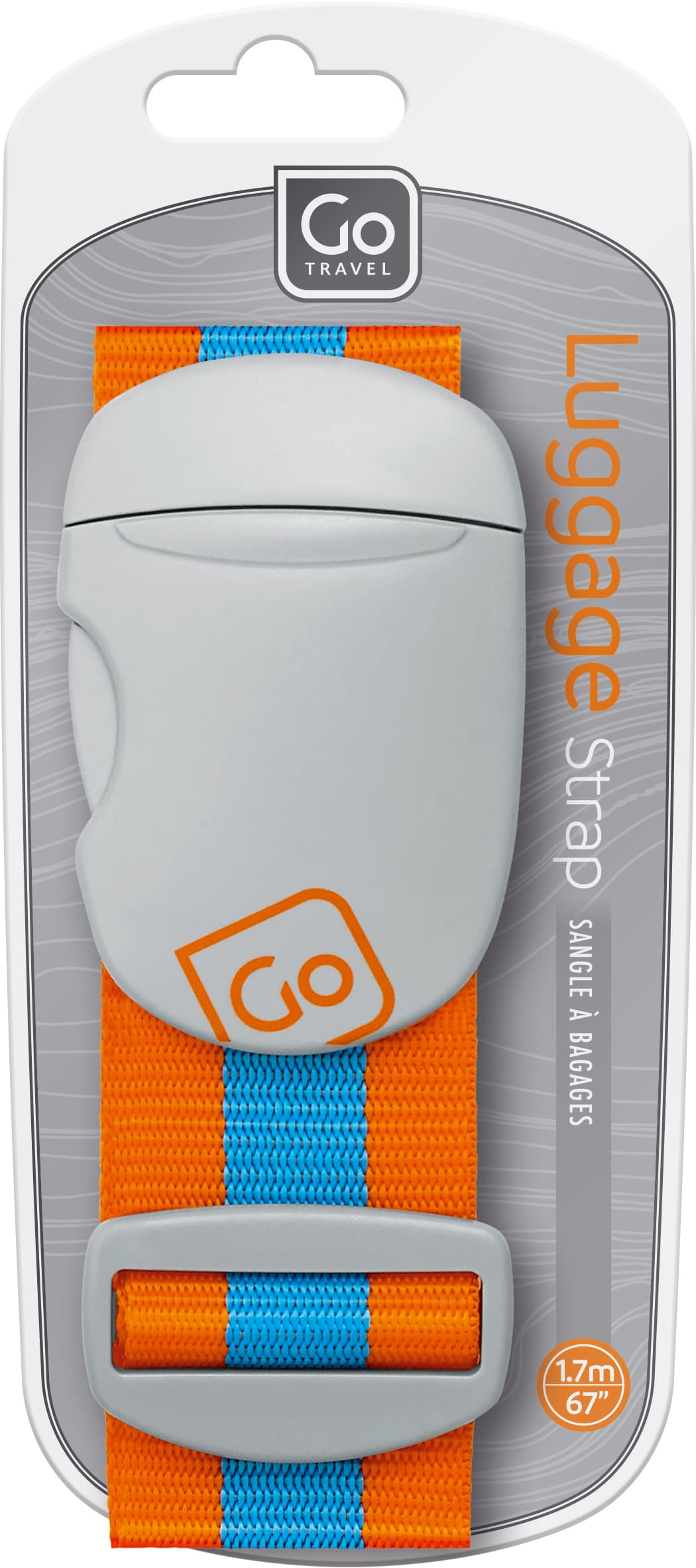 Luggage Strap (Blue/Orange)