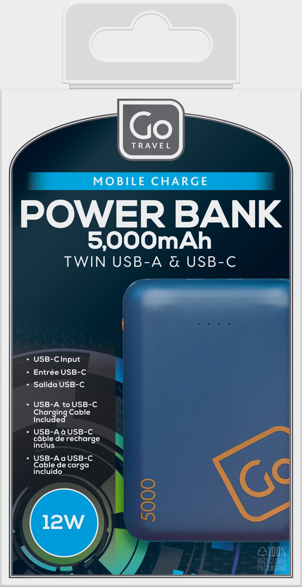 Power Bank 5000 packaging