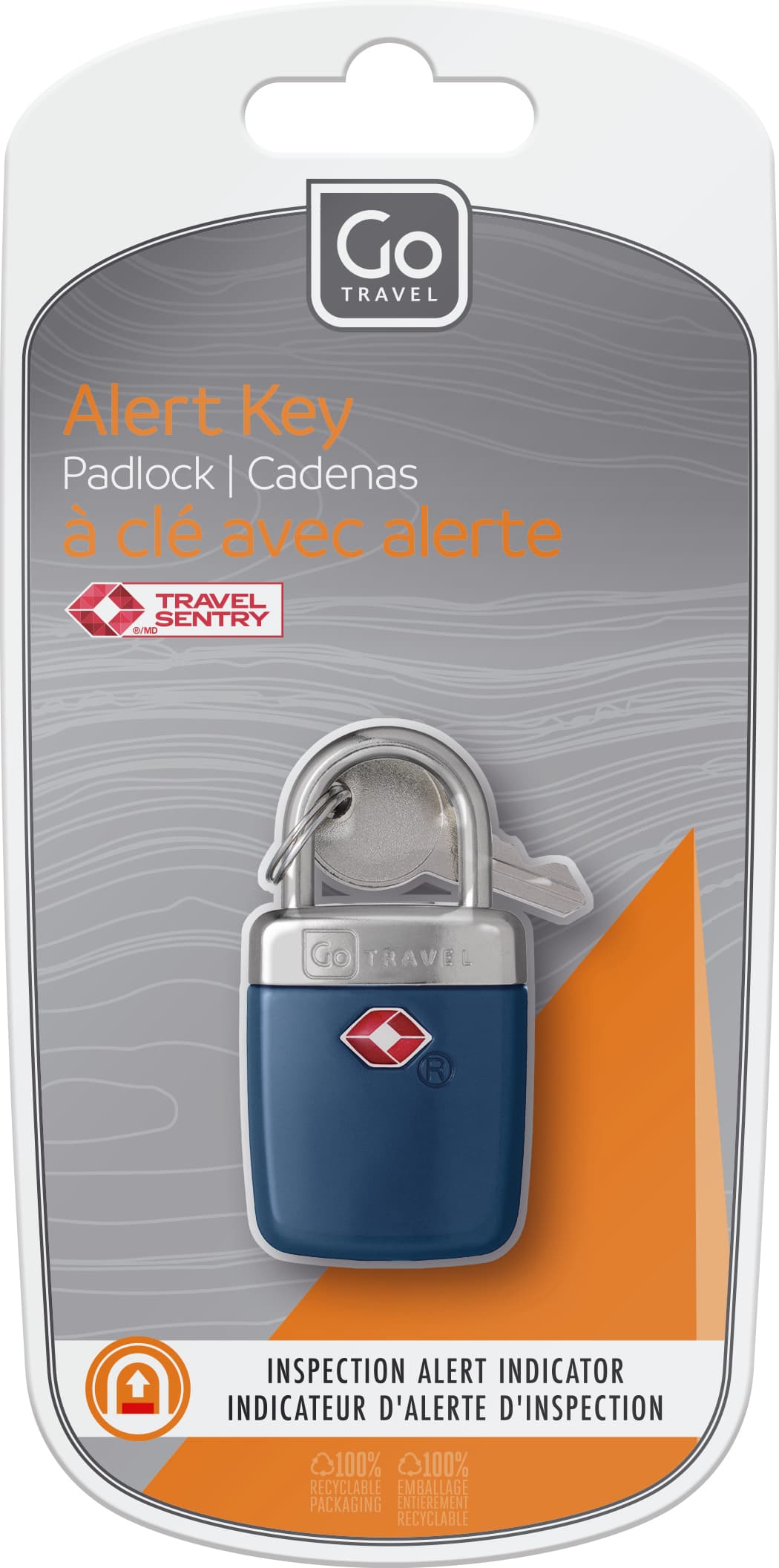 Alert Key Padlock TSA