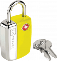 TSA Secure Key Padlock (Yellow) thumbnail