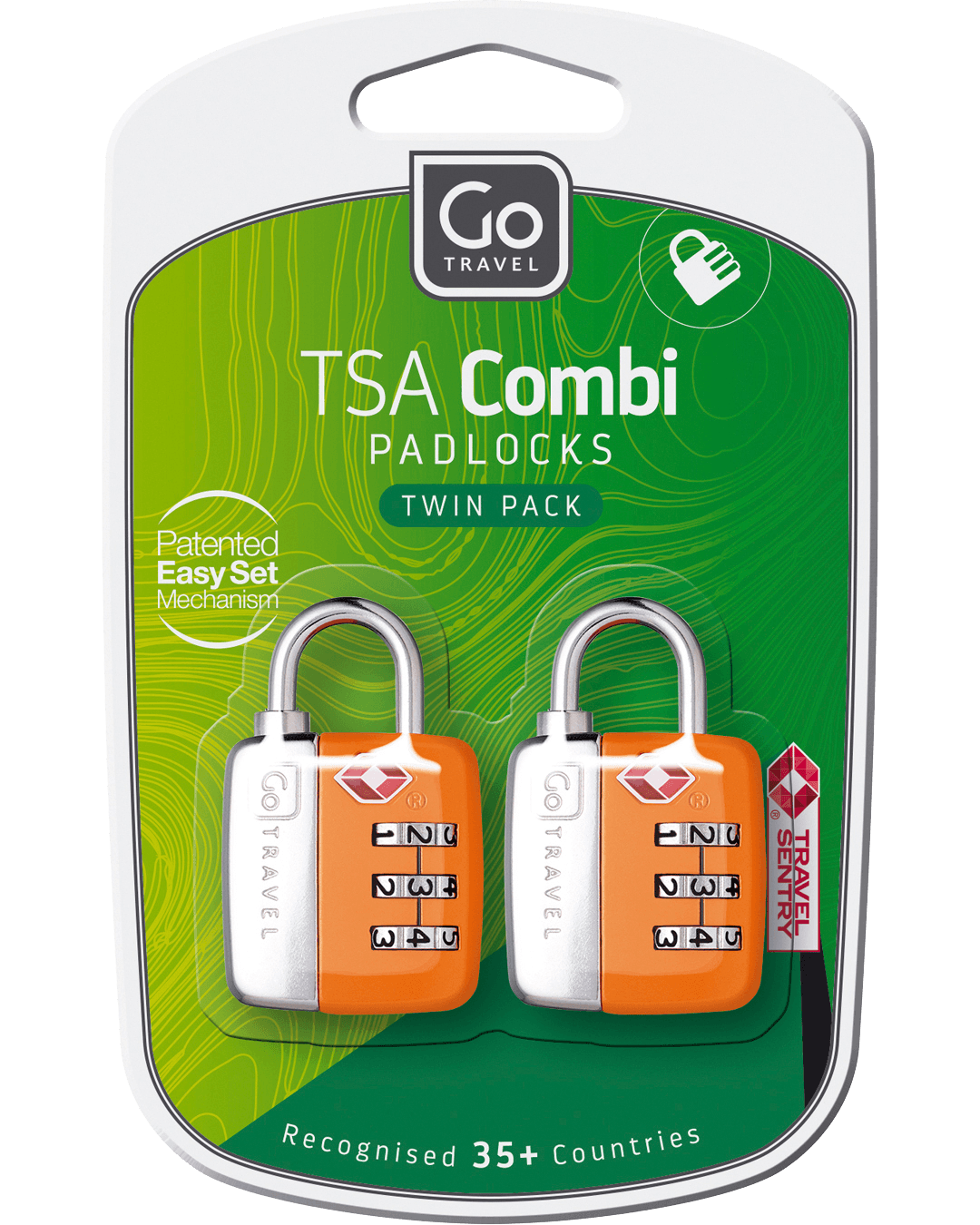 TSA Combi Padlocks - packaging