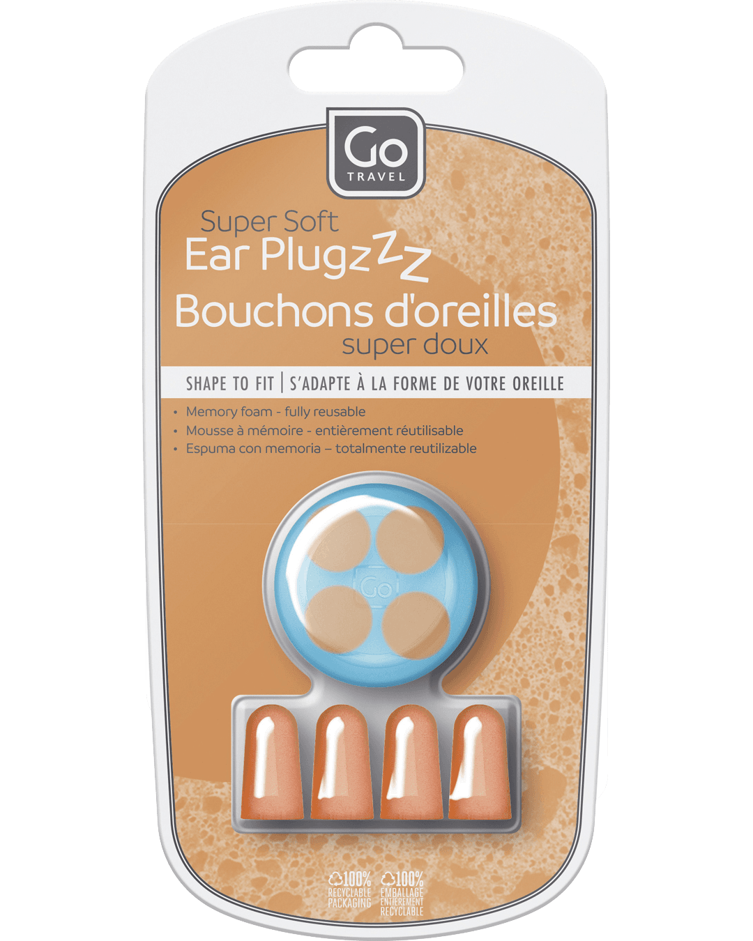 Super Soft Ear Plugzzz - packaging