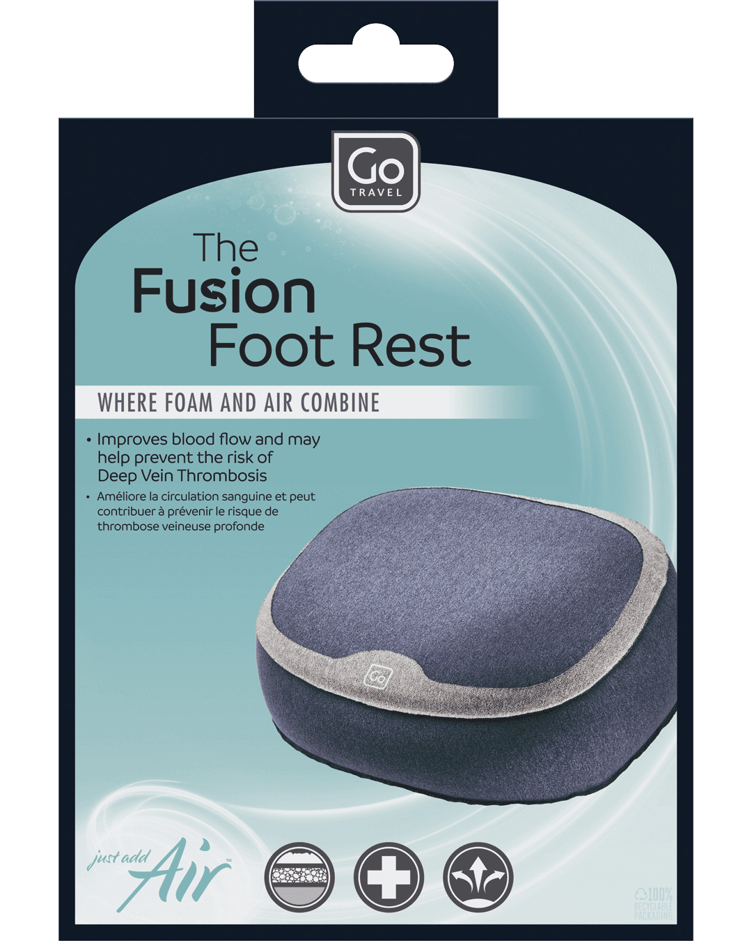 Fusion Foot Rest (Blue)