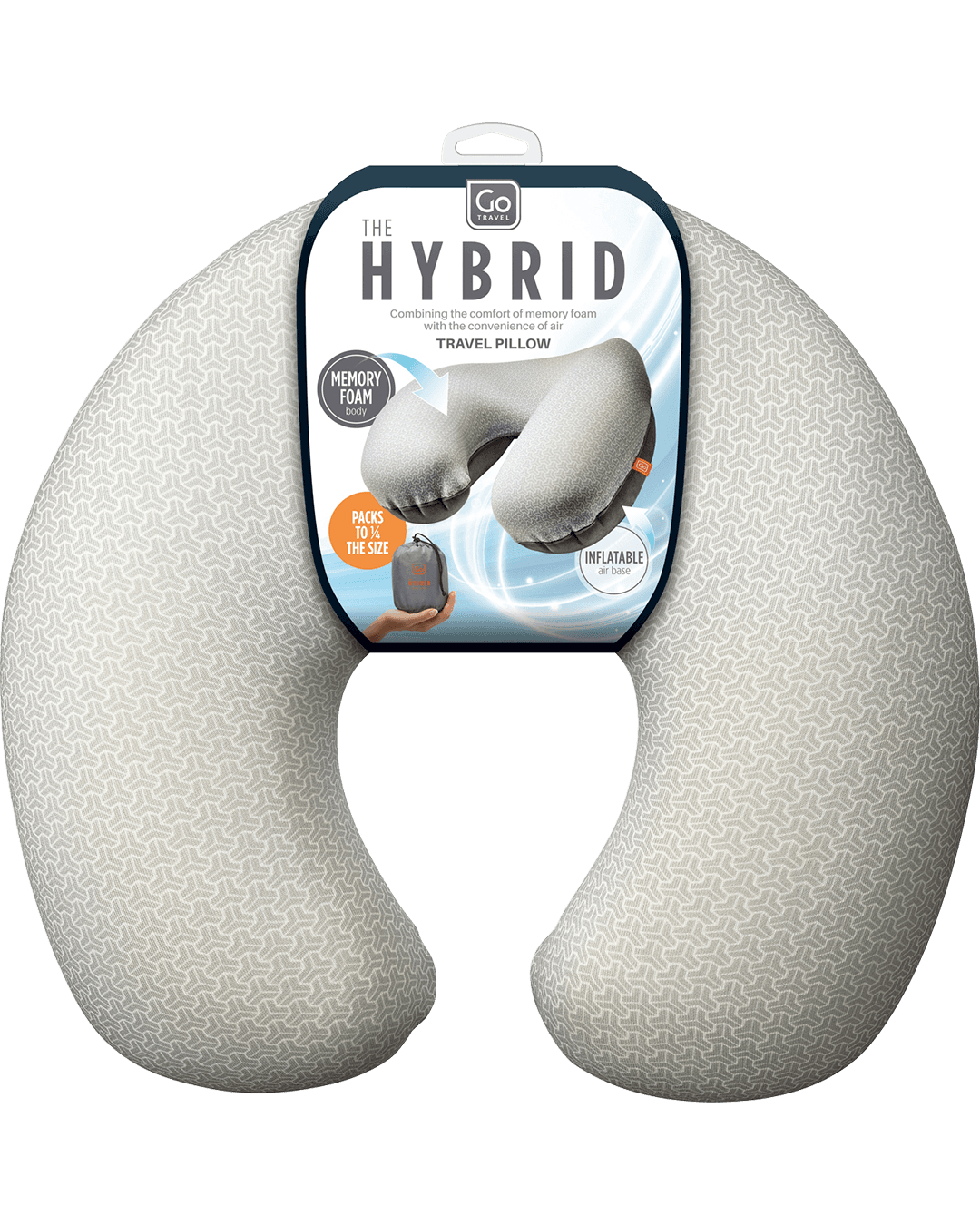 Hybrid Travel Pillow - packaging
