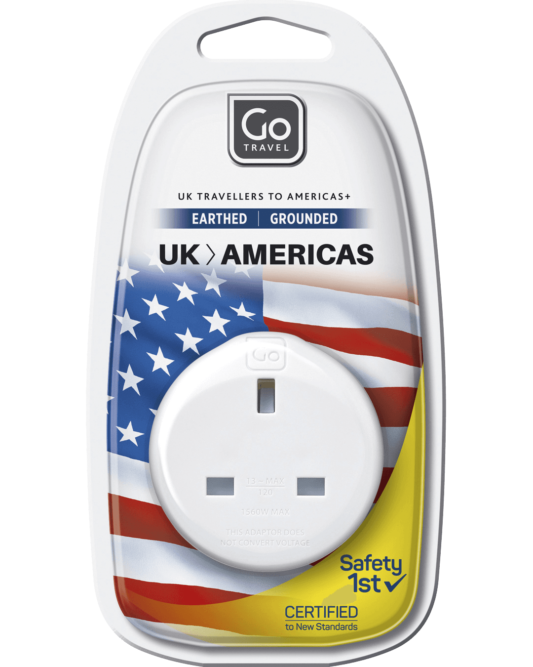 UK-USA Adaptor - packaging