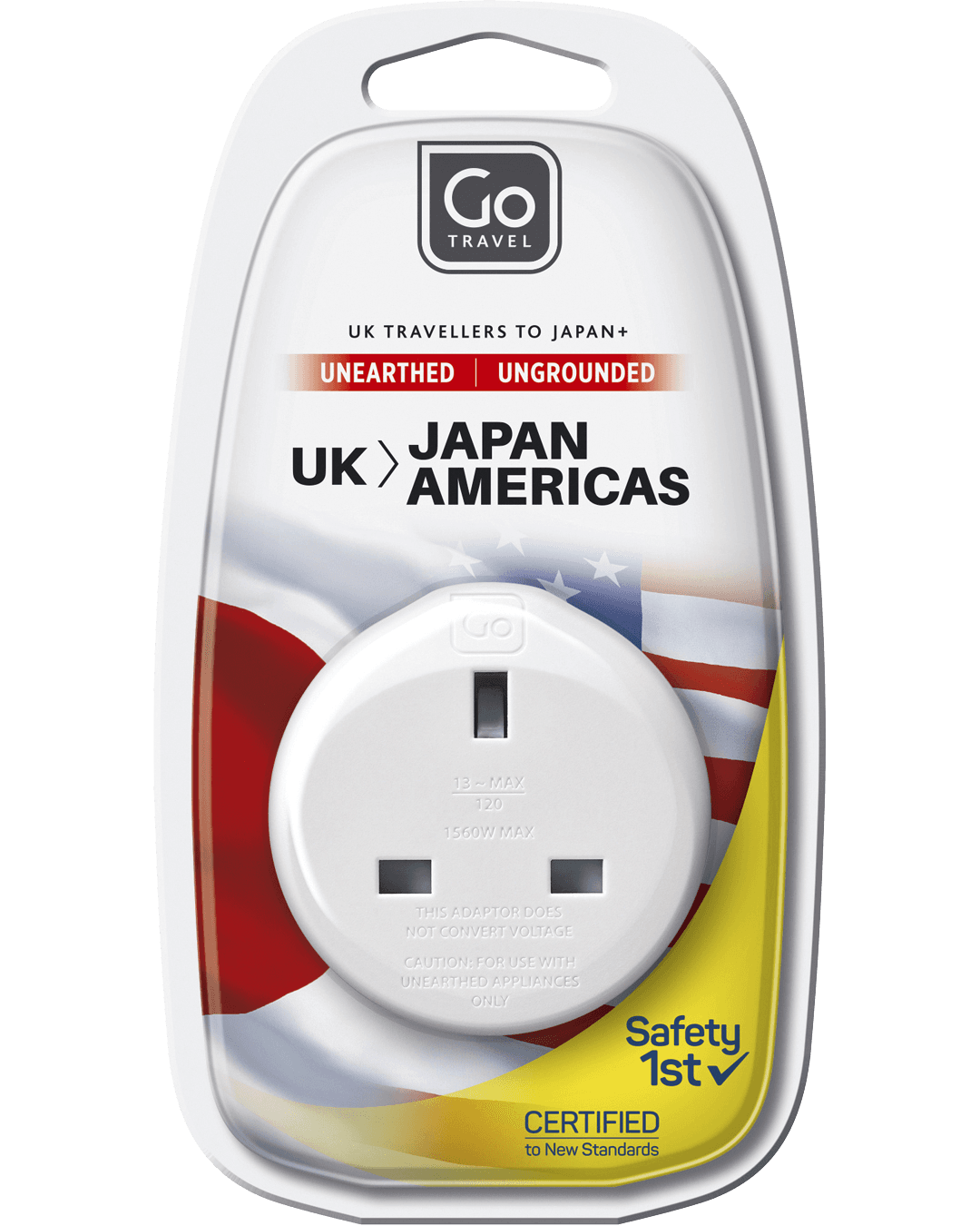 UK-Japan/USA Adaptor - packaging
