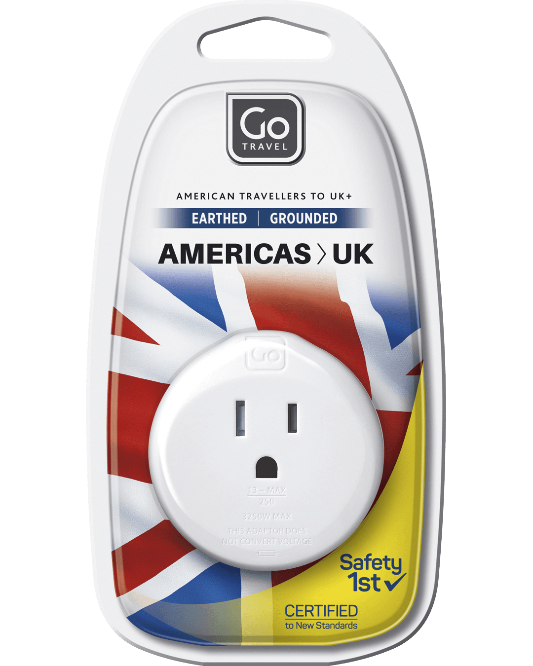 USA-UK Adaptor - packaging