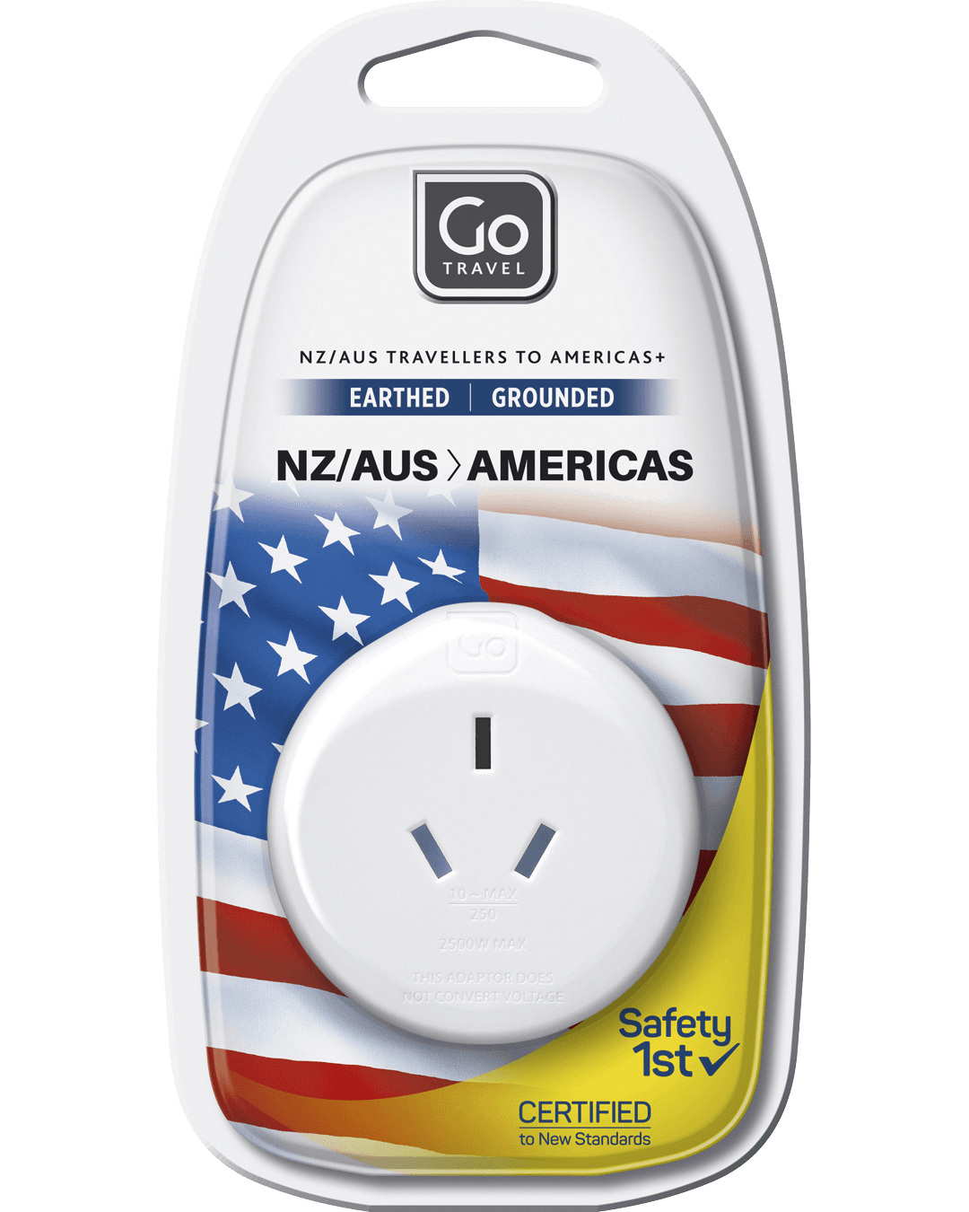 AUS/China-USA Adaptor - packaging