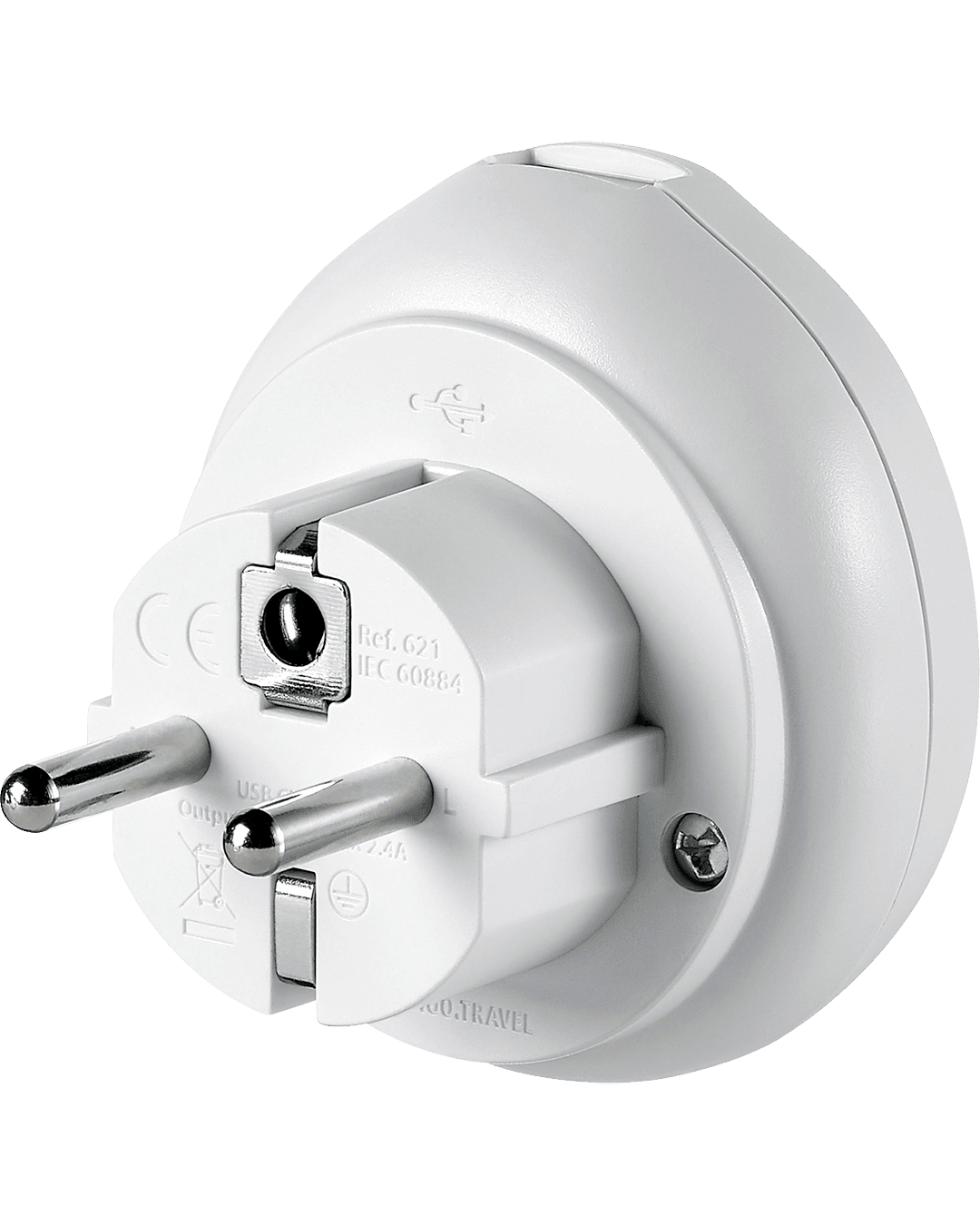 USA-EU USB-A Adaptor (2.4A) - gallery