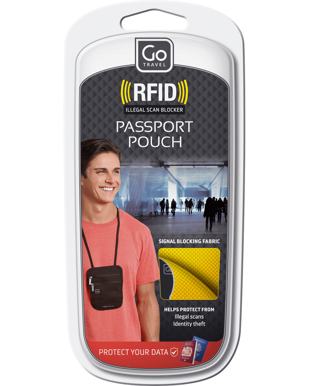 Passport Pouch RFID - packaging