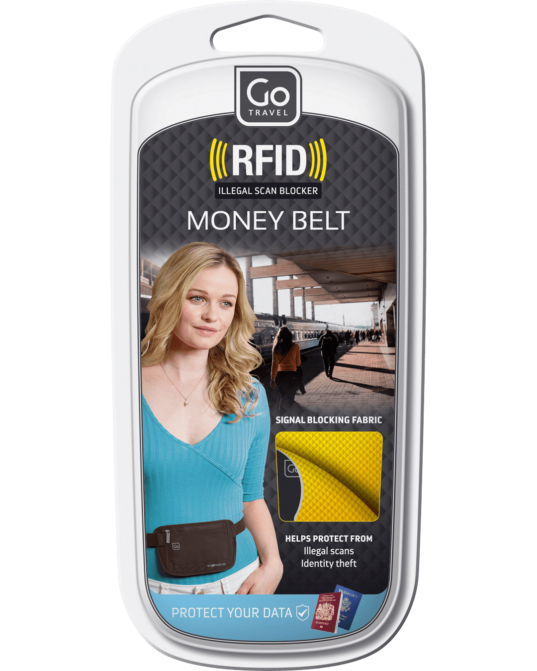 Money Belt RFID - packaging