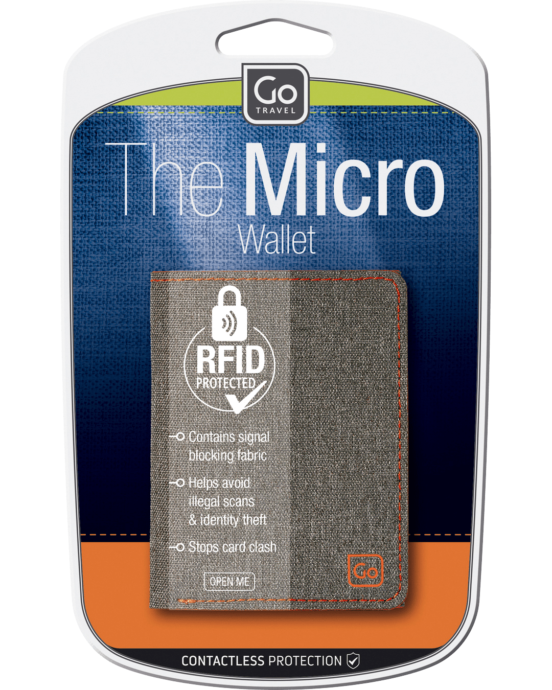 The Micro Wallet (RFID) - packaging