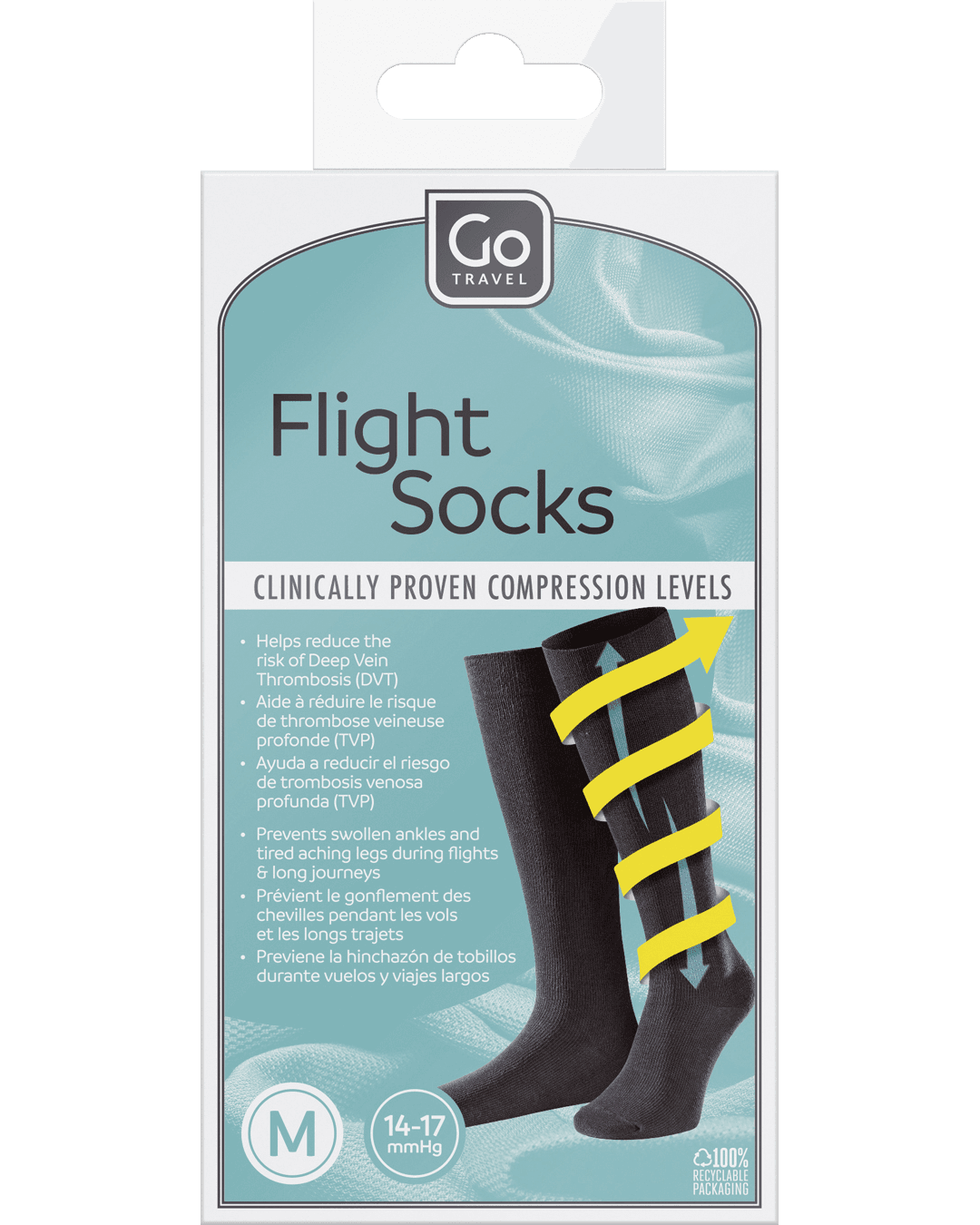 Flight Socks M (Black)