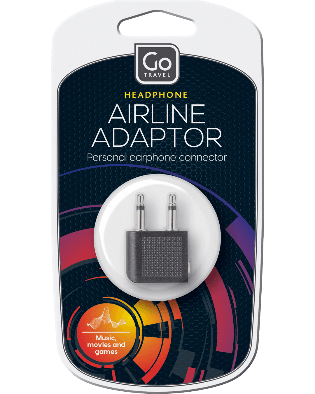 Headphone Airline Adaptor - packaging