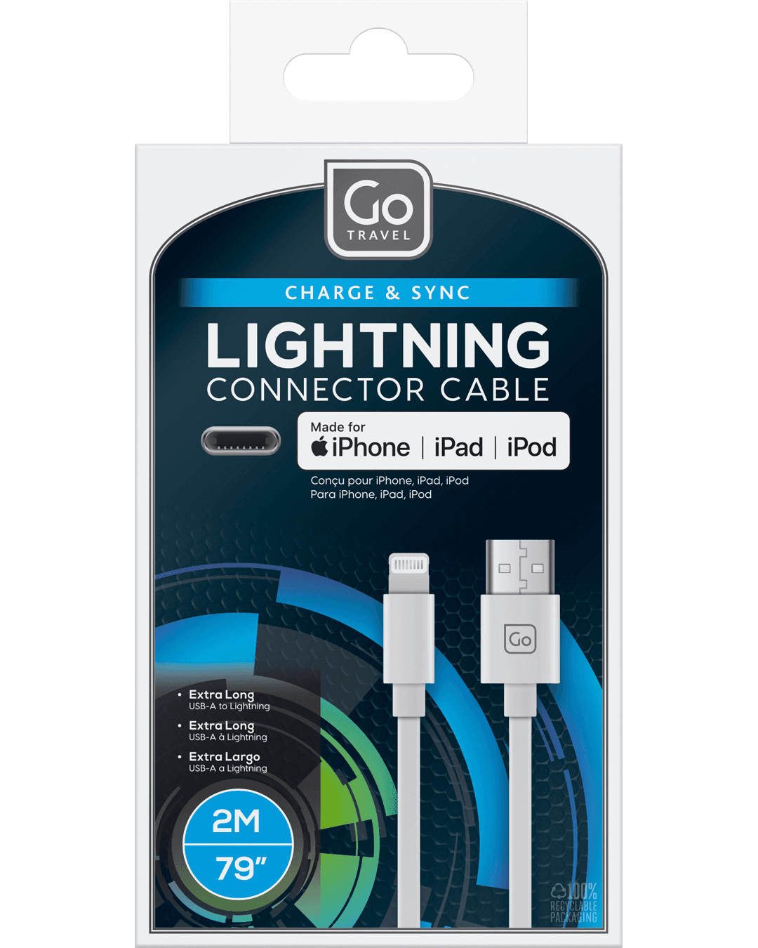 Lightning Connector Cable (2M) - packaging